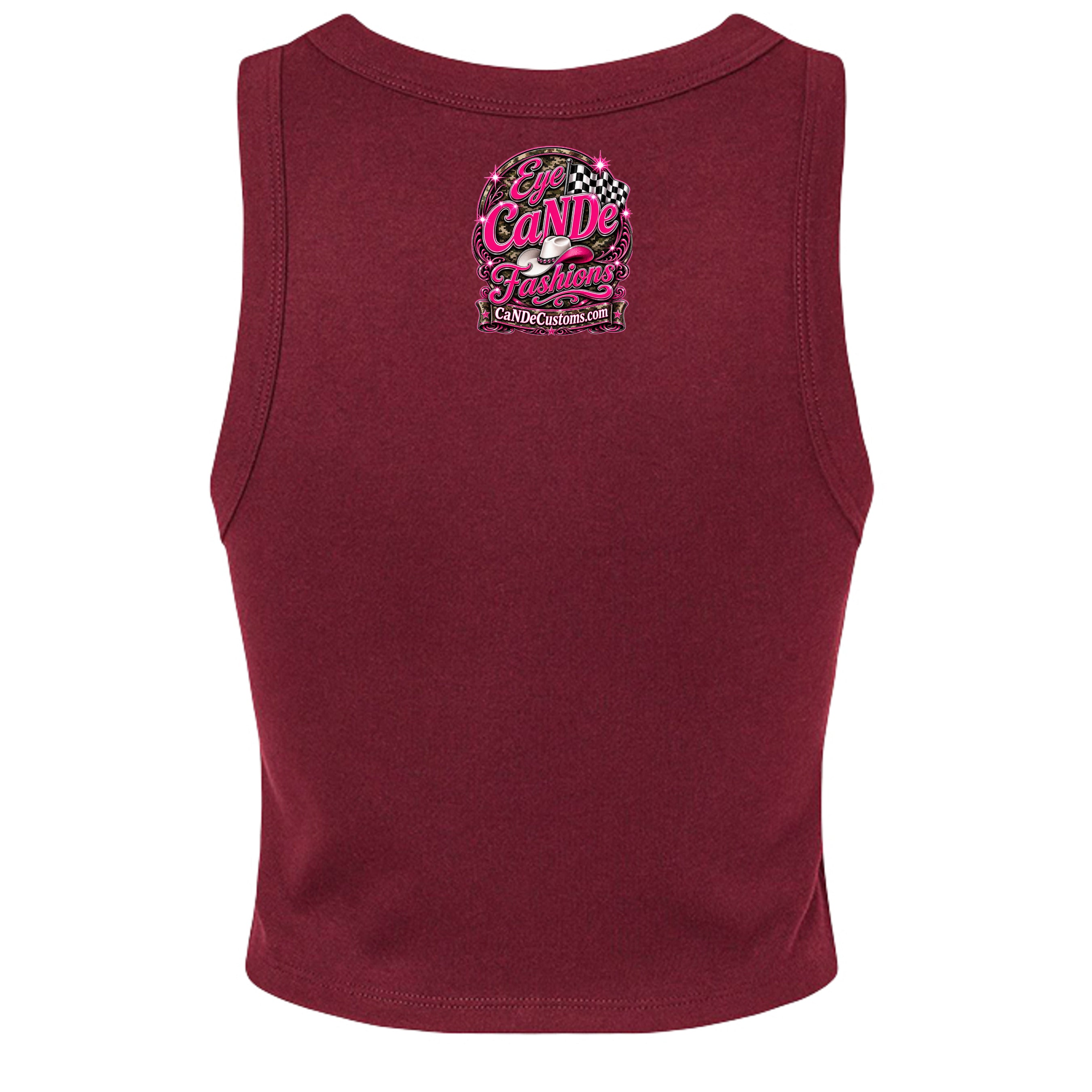 Solid Maroon Blend - 1019 - BACK