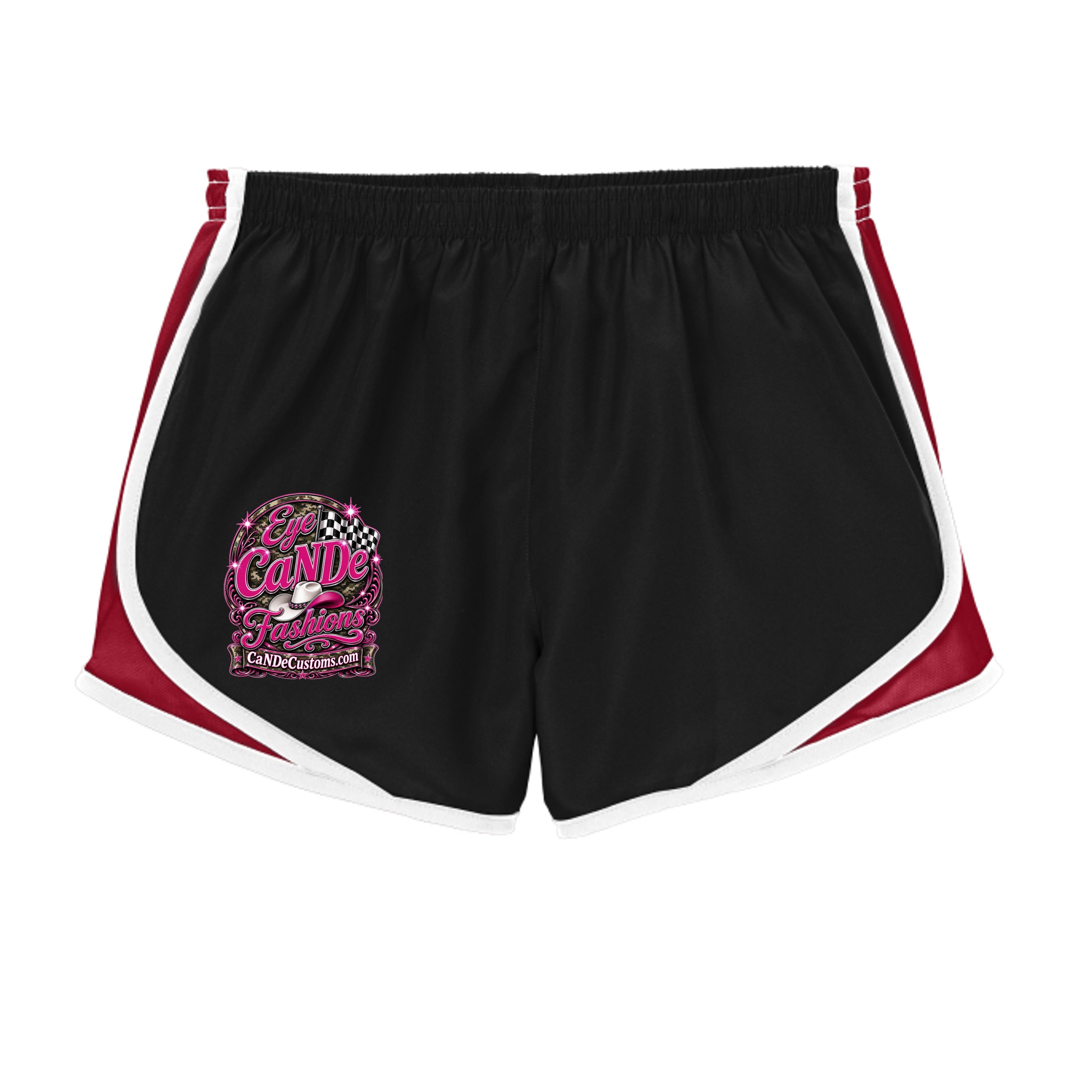Blk/Tr Red/Wht - LST304 - FRONT