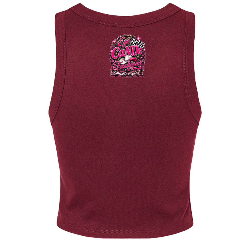 Solid Maroon Blend - 1019 - BACK