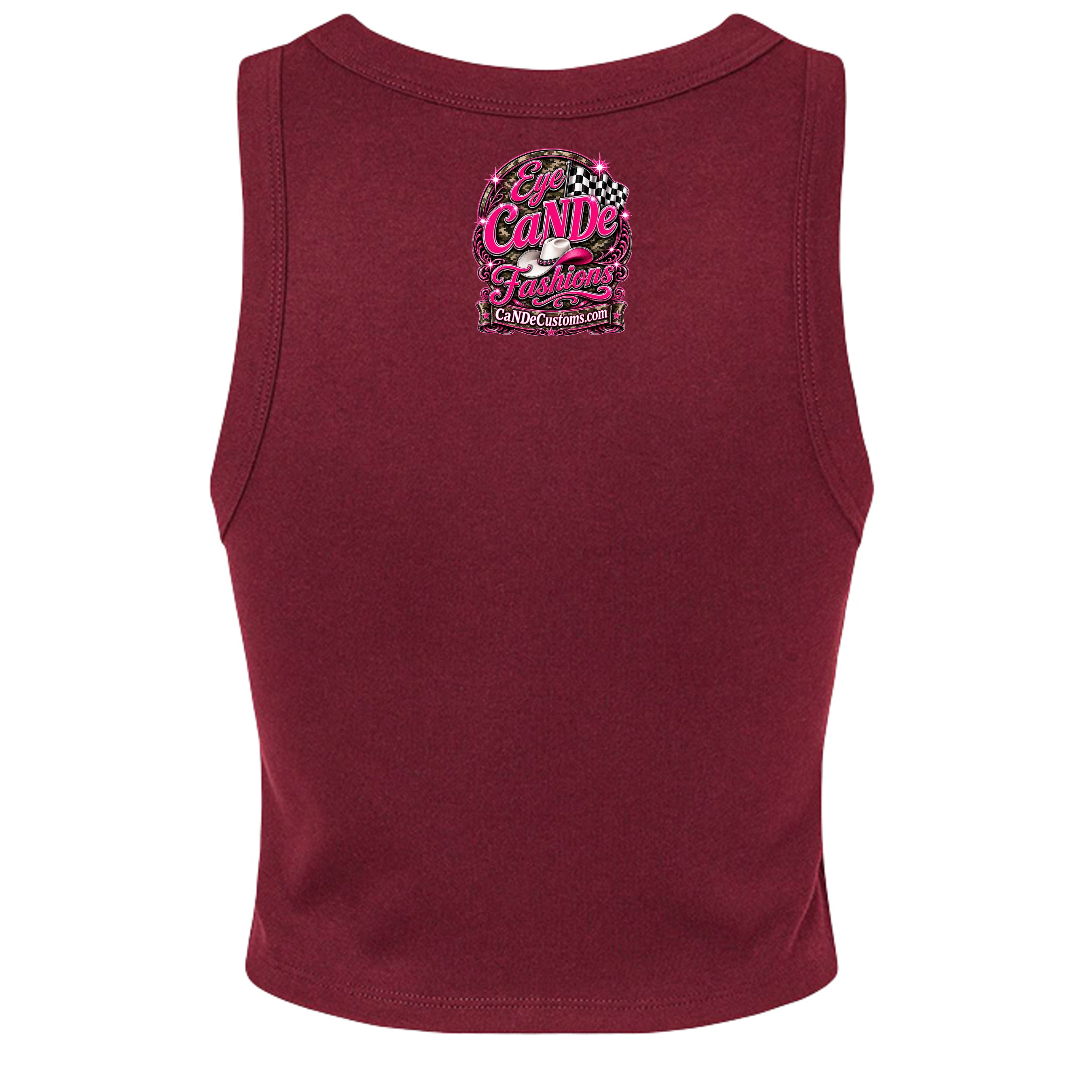 Solid Maroon Blend - 1019 - BACK