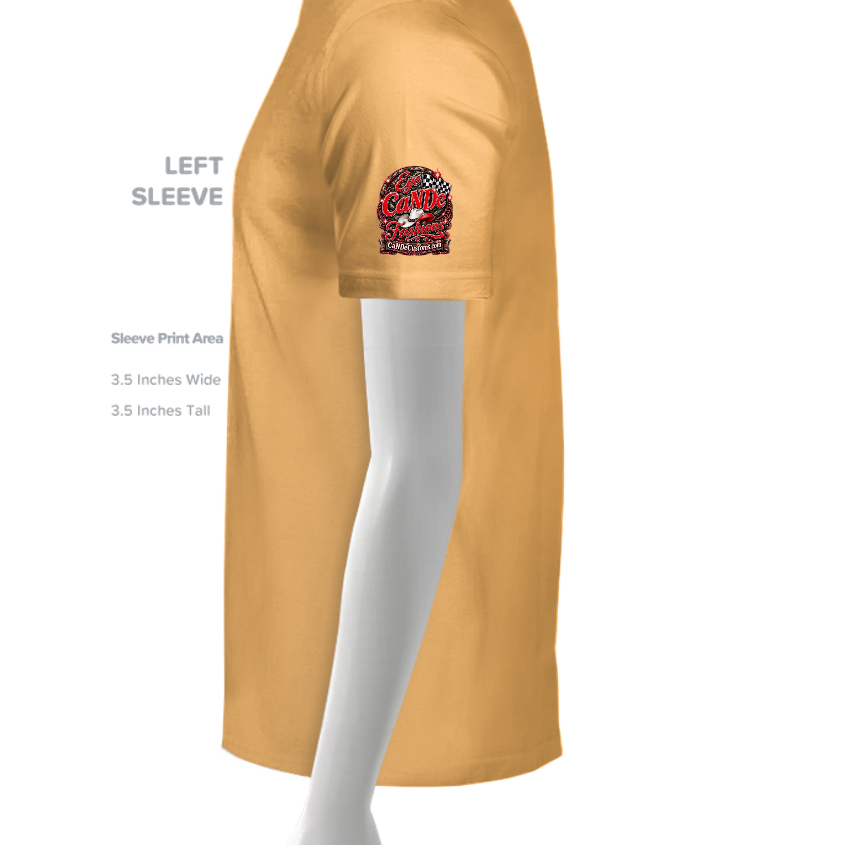 TENNESSEE ORANGE - G800 - SLEEVE_LEFT