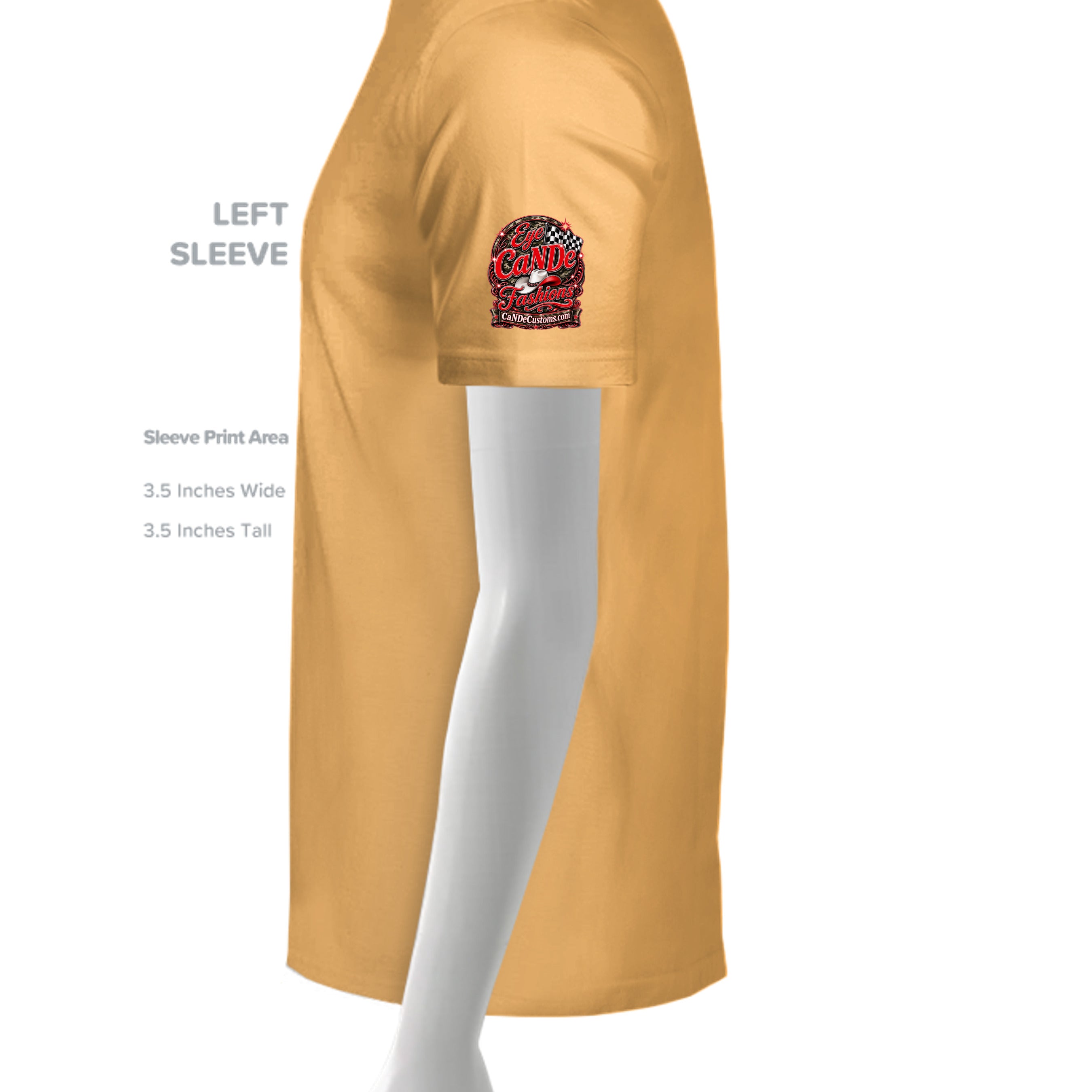 TENNESSEE ORANGE - G800 - SLEEVE_LEFT