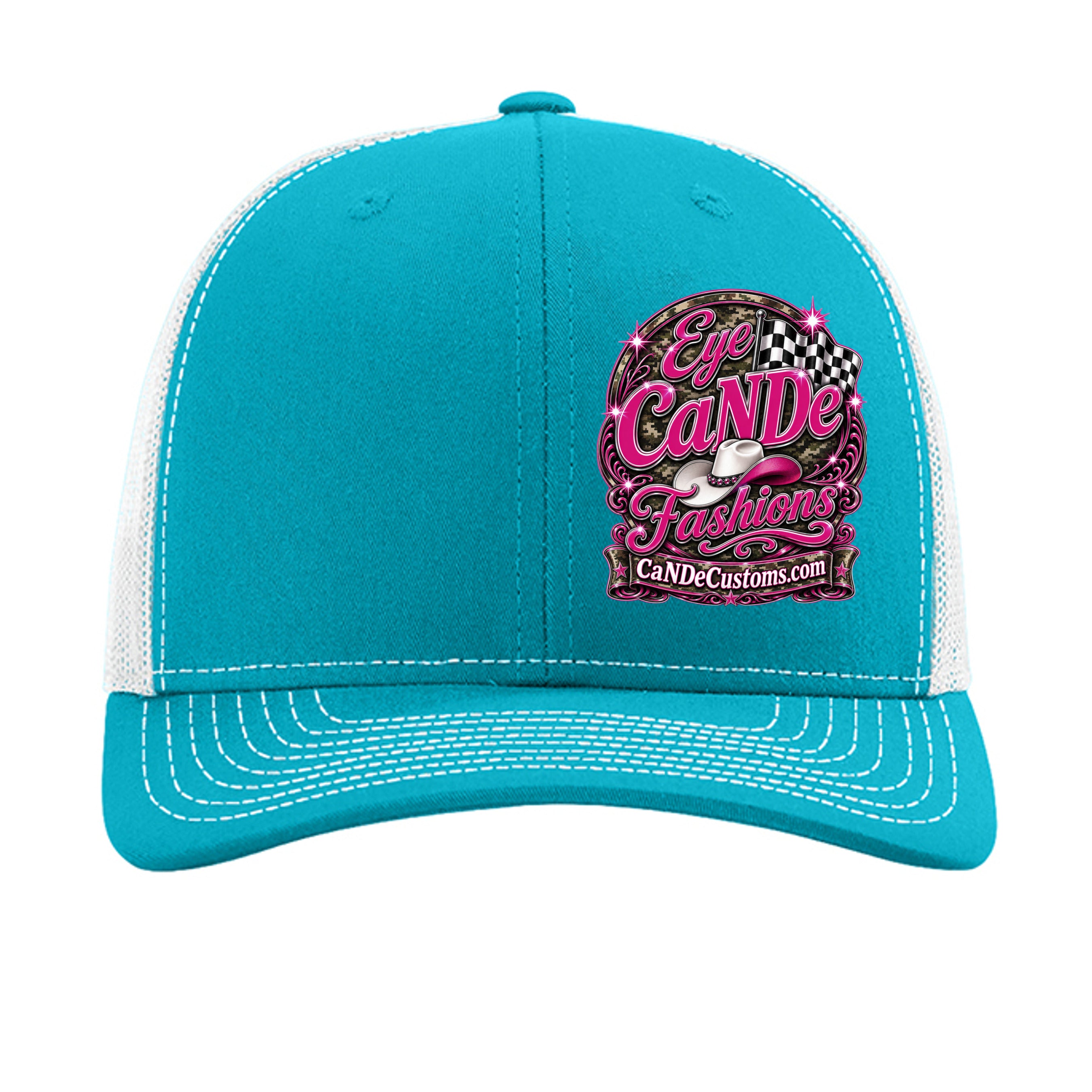 Cyan/ White - 112 - FRONT