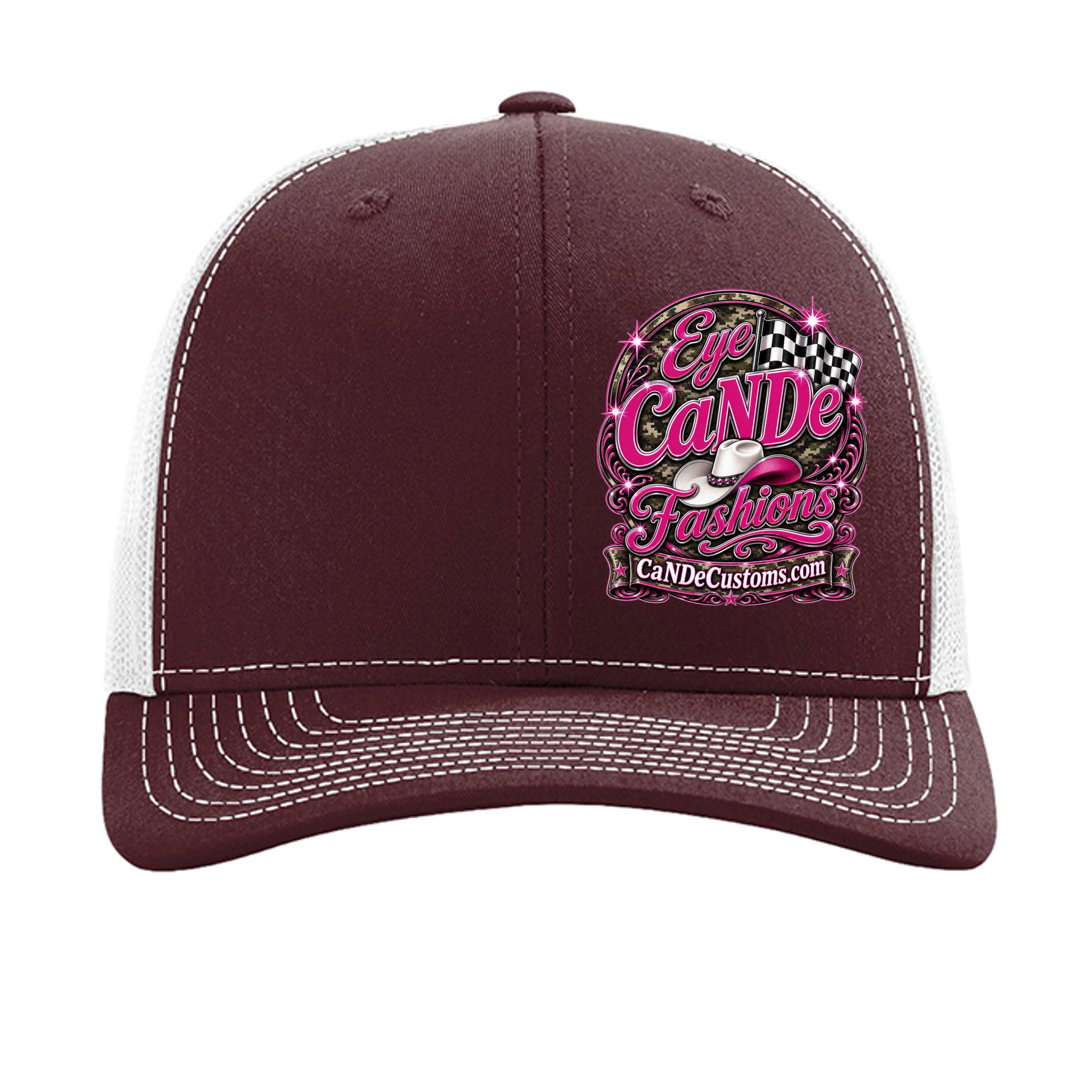 Maroon/ White - 112 - FRONT